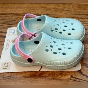 Lily & Dan Clogs Kids Shoes 13 1 Ice Cream Children’s Crocs Like slip-on NEW NWT